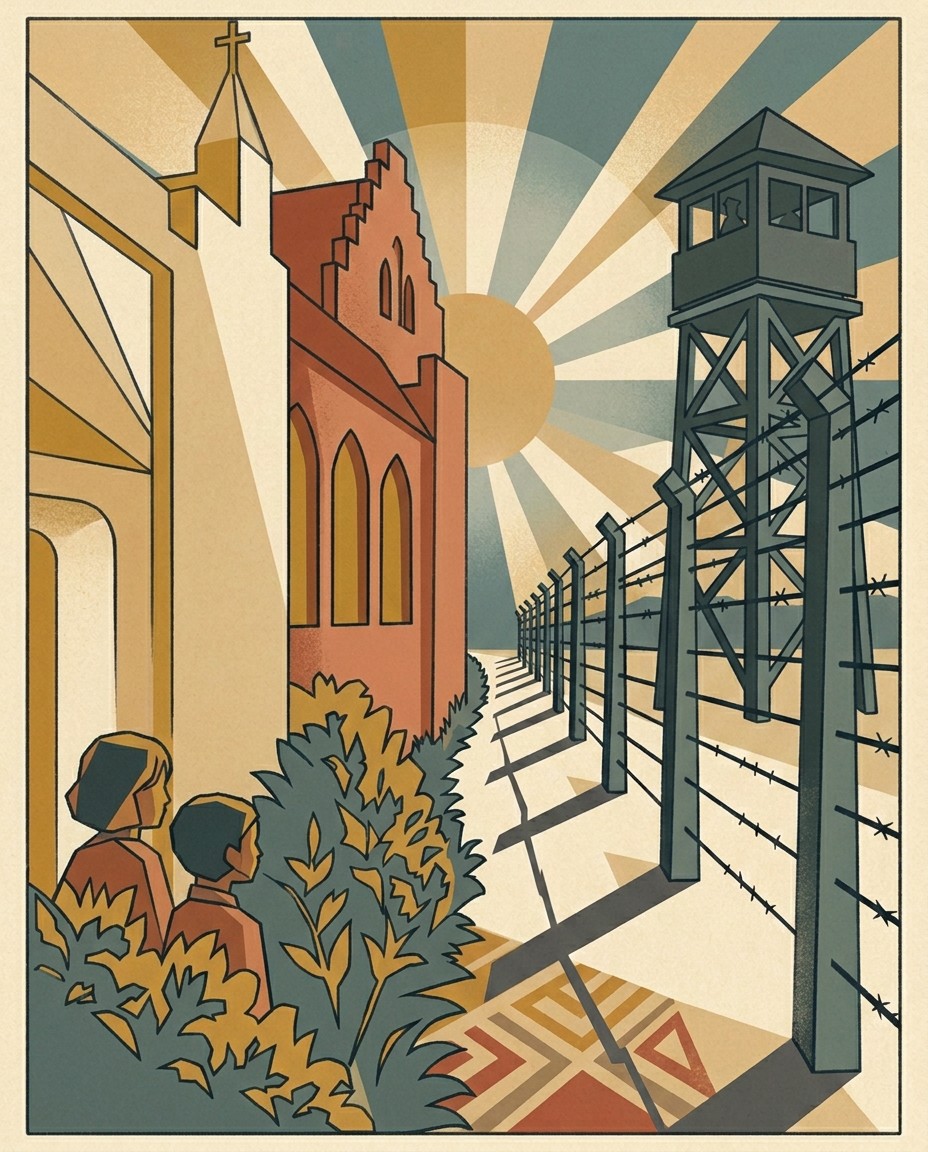 The Convent and the Camp — sanctuary beneath occupation