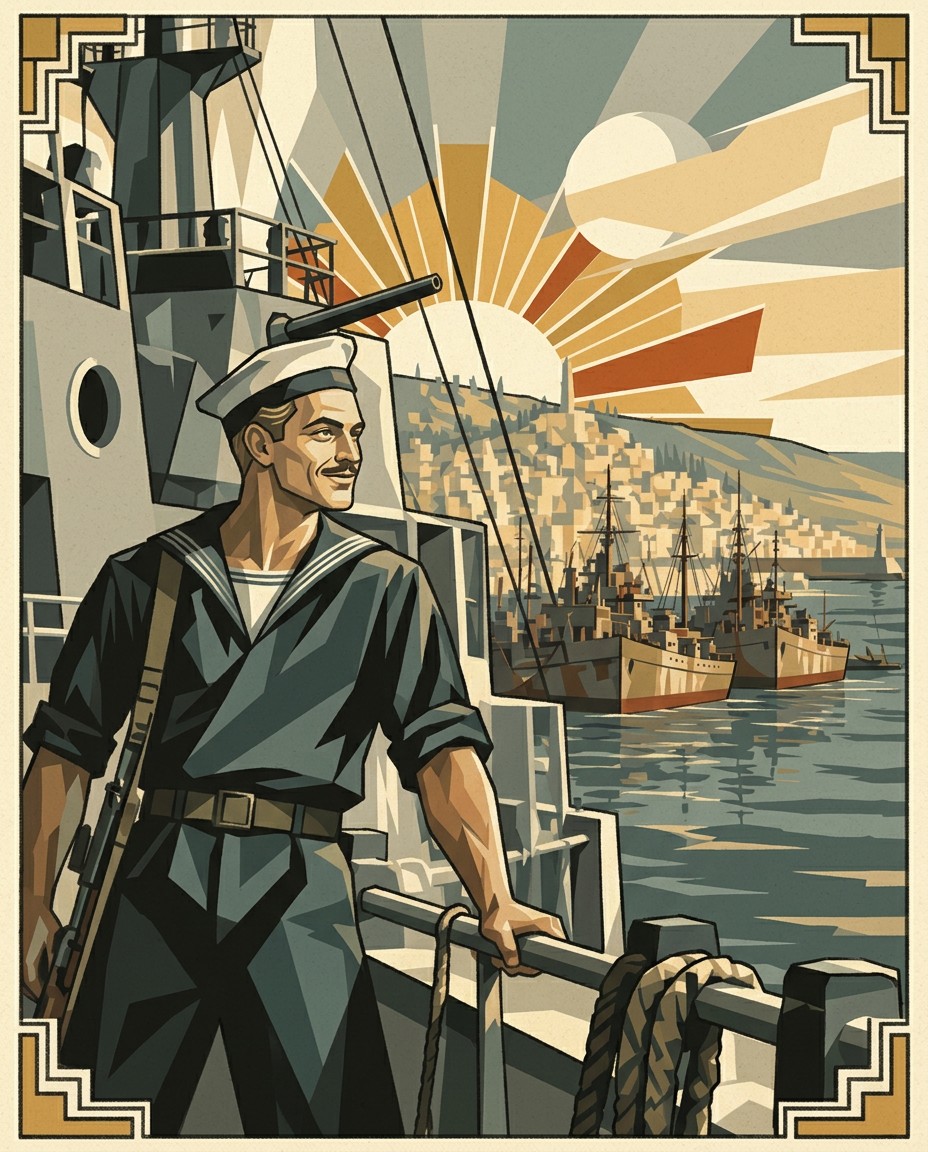 The Sailor of the Republic — a navy born at sea